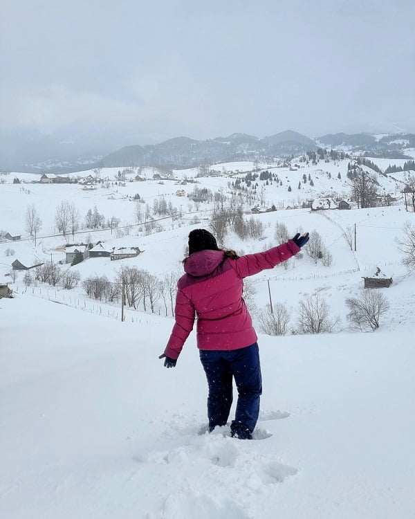 Hoinăreală iarna prin Șirnea – Traseul ecoturistic T1