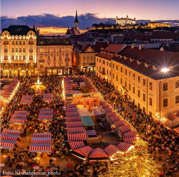 Târgul de Crăciun din Bratislava